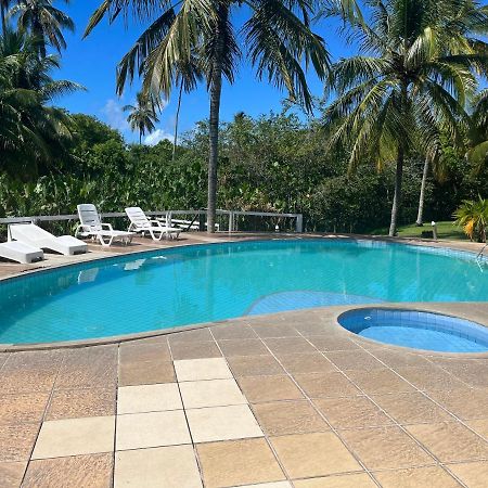 De Frente Pra Praia Apartamento Da Cris Taperapua - Condominio America Praia Flat Porto Seguro Eksteriør bilde