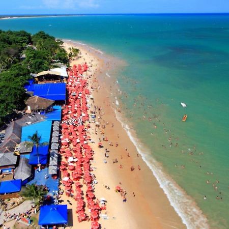 De Frente Pra Praia Apartamento Da Cris Taperapua - Condominio America Praia Flat Porto Seguro Eksteriør bilde