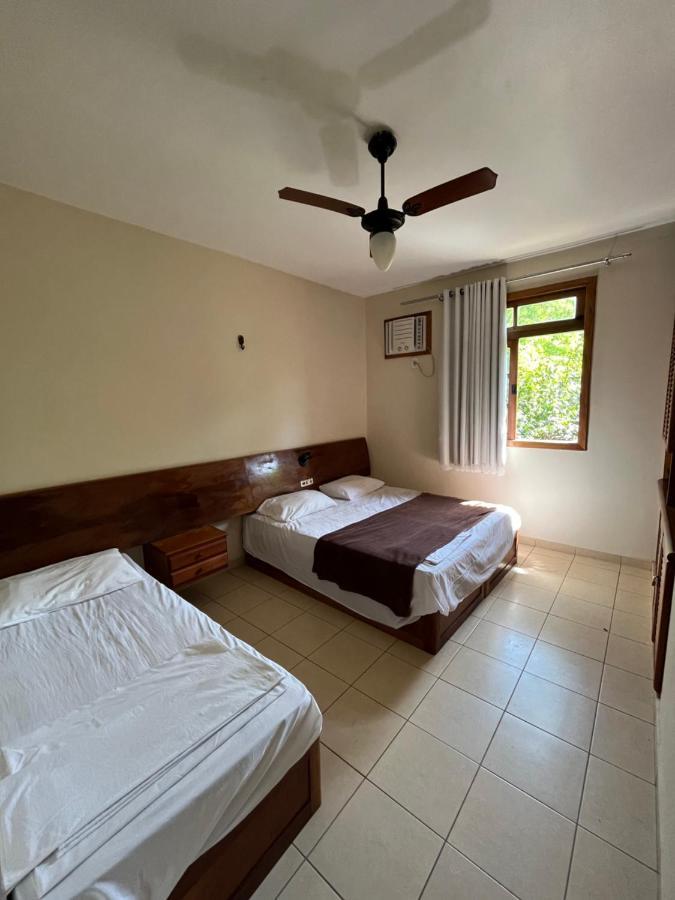 De Frente Pra Praia Apartamento Da Cris Taperapua - Condominio America Praia Flat Porto Seguro Eksteriør bilde