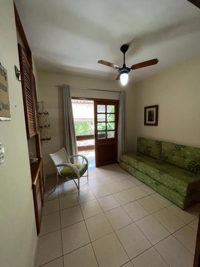 De Frente Pra Praia Apartamento Da Cris Taperapua - Condominio America Praia Flat Porto Seguro Eksteriør bilde