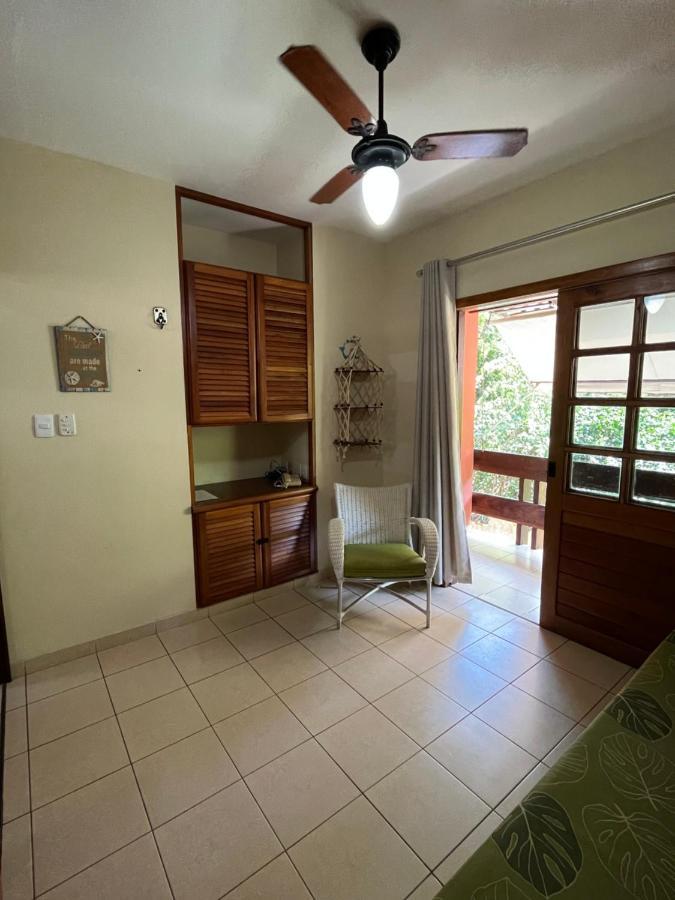 De Frente Pra Praia Apartamento Da Cris Taperapua - Condominio America Praia Flat Porto Seguro Eksteriør bilde