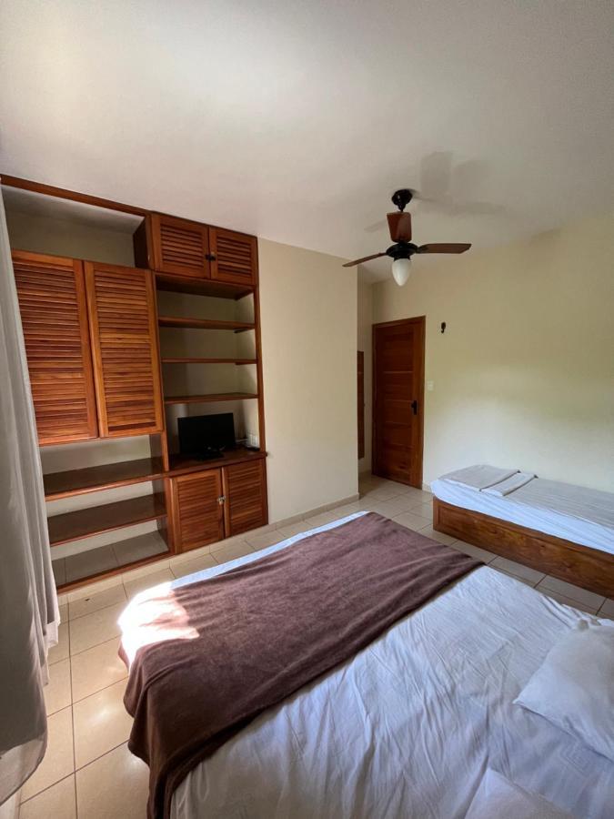 De Frente Pra Praia Apartamento Da Cris Taperapua - Condominio America Praia Flat Porto Seguro Eksteriør bilde