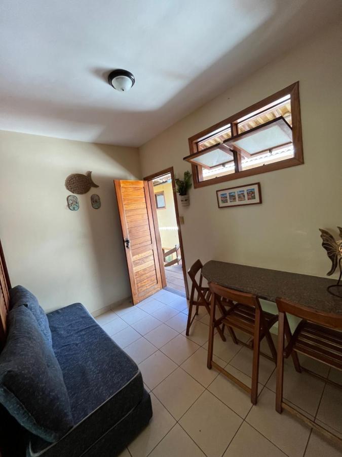 De Frente Pra Praia Apartamento Da Cris Taperapua - Condominio America Praia Flat Porto Seguro Eksteriør bilde